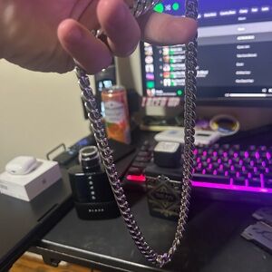 Men's Silver Chain Necklace